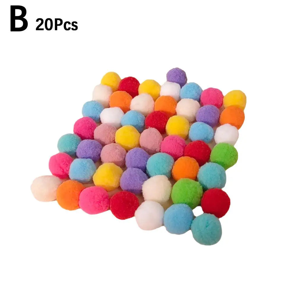 Interactive Plush Ball Shooter for Cats