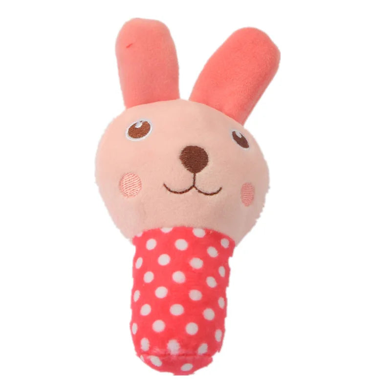 Plush Squeaky Dog Toy – Soft, Bite-Resistant Chew for Puppies & Training, Fun Fruit & Bone Designs