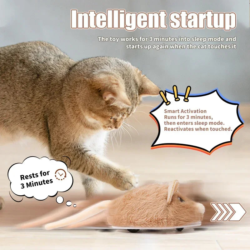Smart Electric Interactive Mouse Toys For Pets