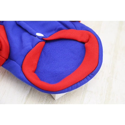Winter Warm Pet Jacket with Hoodie – Thick Coat for Small Dogs