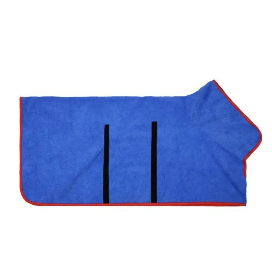 Super Absorbent Pet Bathrobe – Quick-Drying Towel with Full-Body Coverage for Cats & Dogs