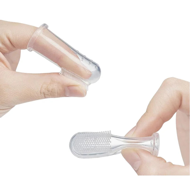 Pet Silicone Finger Toothbrush – Easy Teeth & Oral Cleaning Tool for Cats & Dogs
