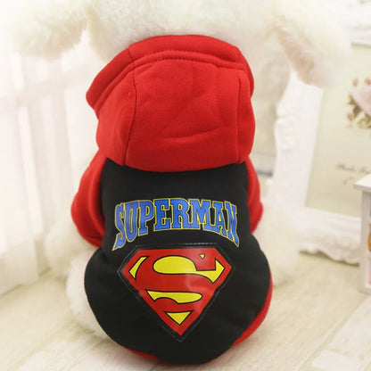 Winter Warm Pet Jacket with Hoodie – Thick Coat for Small Dogs