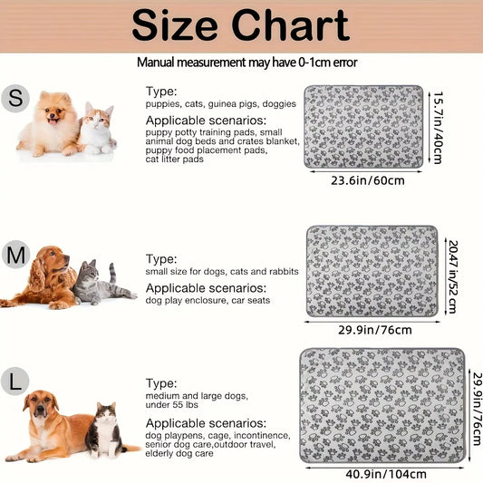 Soft Fluffy Pet Blanket – Warm, Comfortable & Cute Cartoon Design for Cats & Dogs